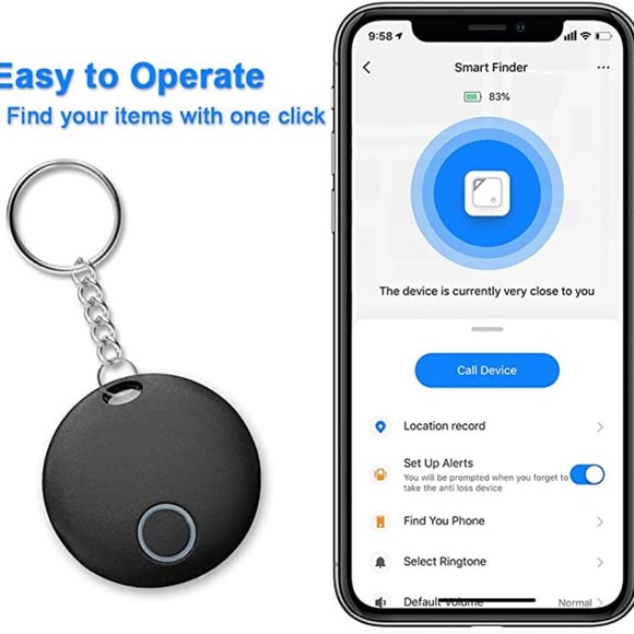 2 Pack Key Finder with App for Phones/Luggage & more Bluetooth - Picture 4 of 5